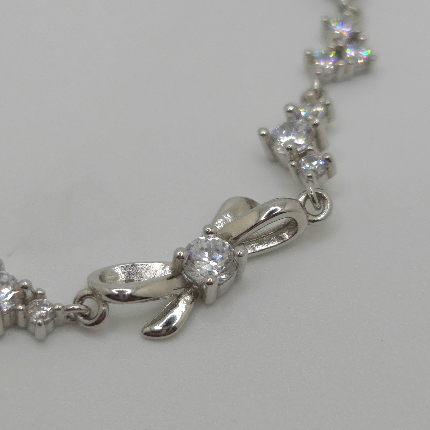 Jeweled Bow Bracelet
