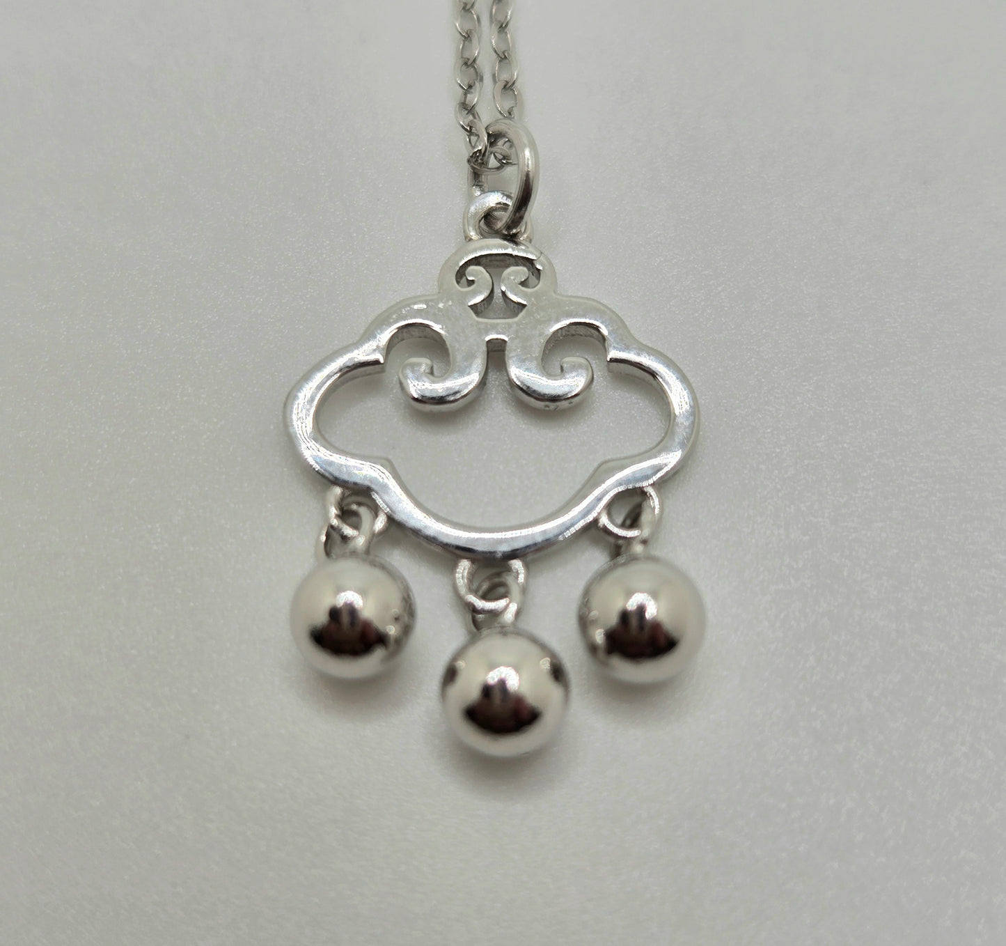 Longevity Lock Pendant Necklace