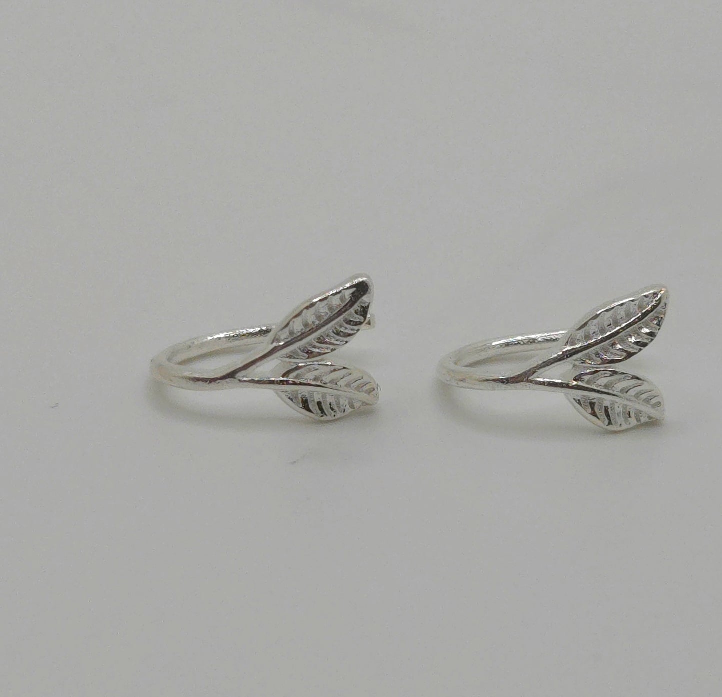 Forest Leaf Hook Earrings