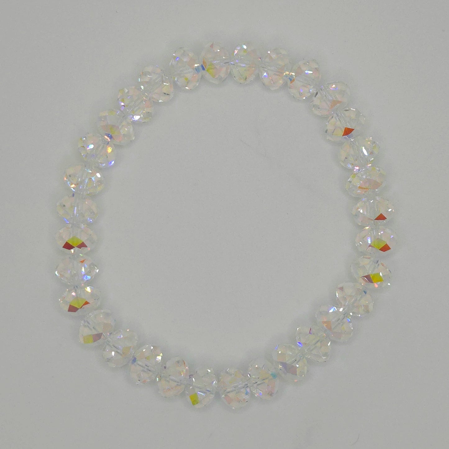 Crystal Clear Gemcut Crystal Bracelet