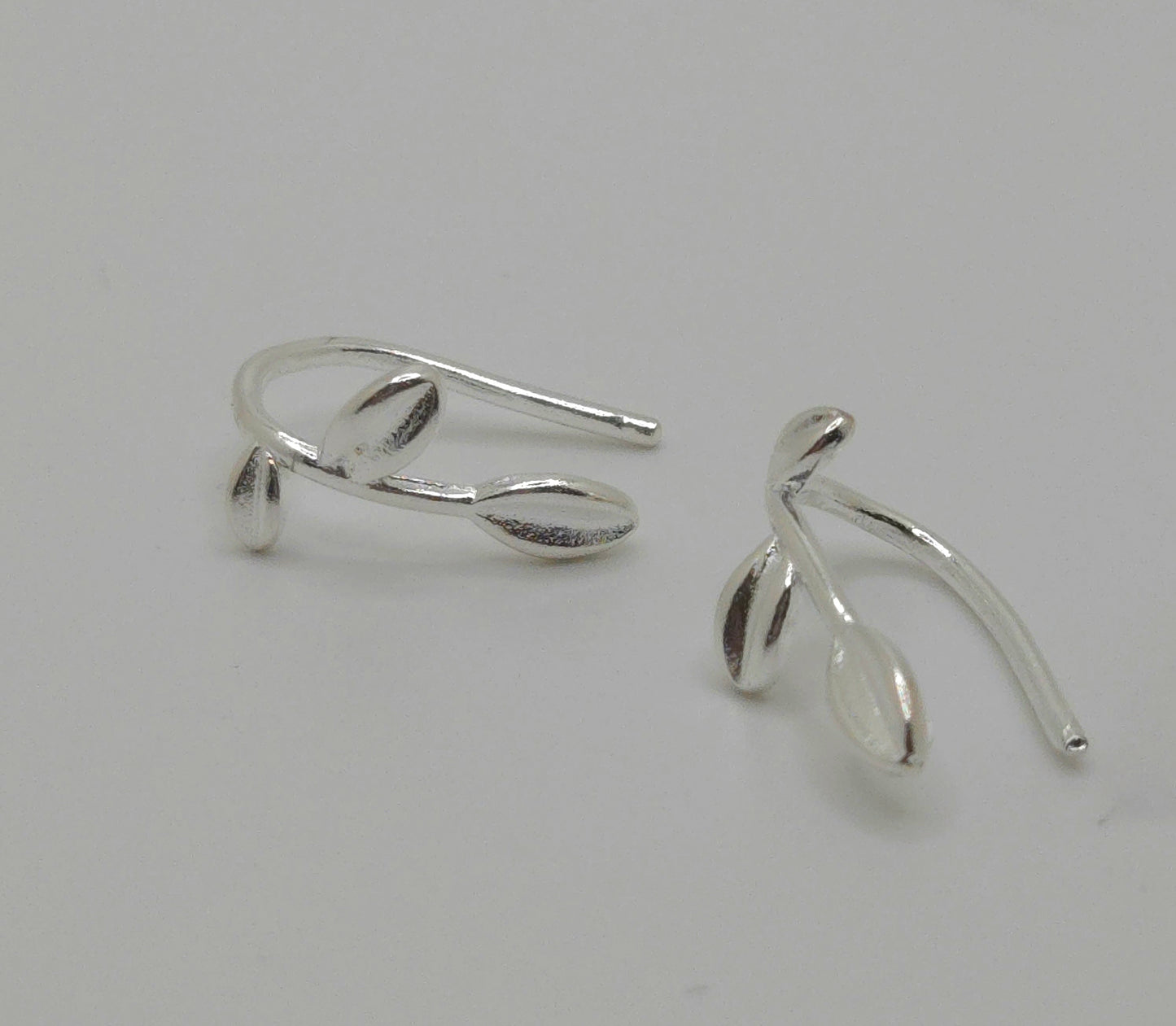 Sprout Leaf Hook Earrings