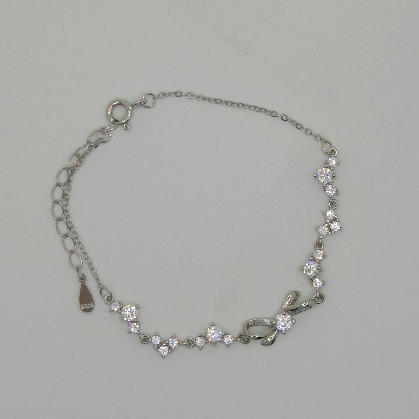 Jeweled Bow Bracelet