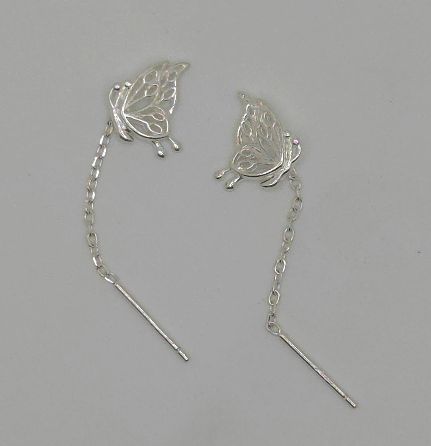Butterfly Threader Earrings