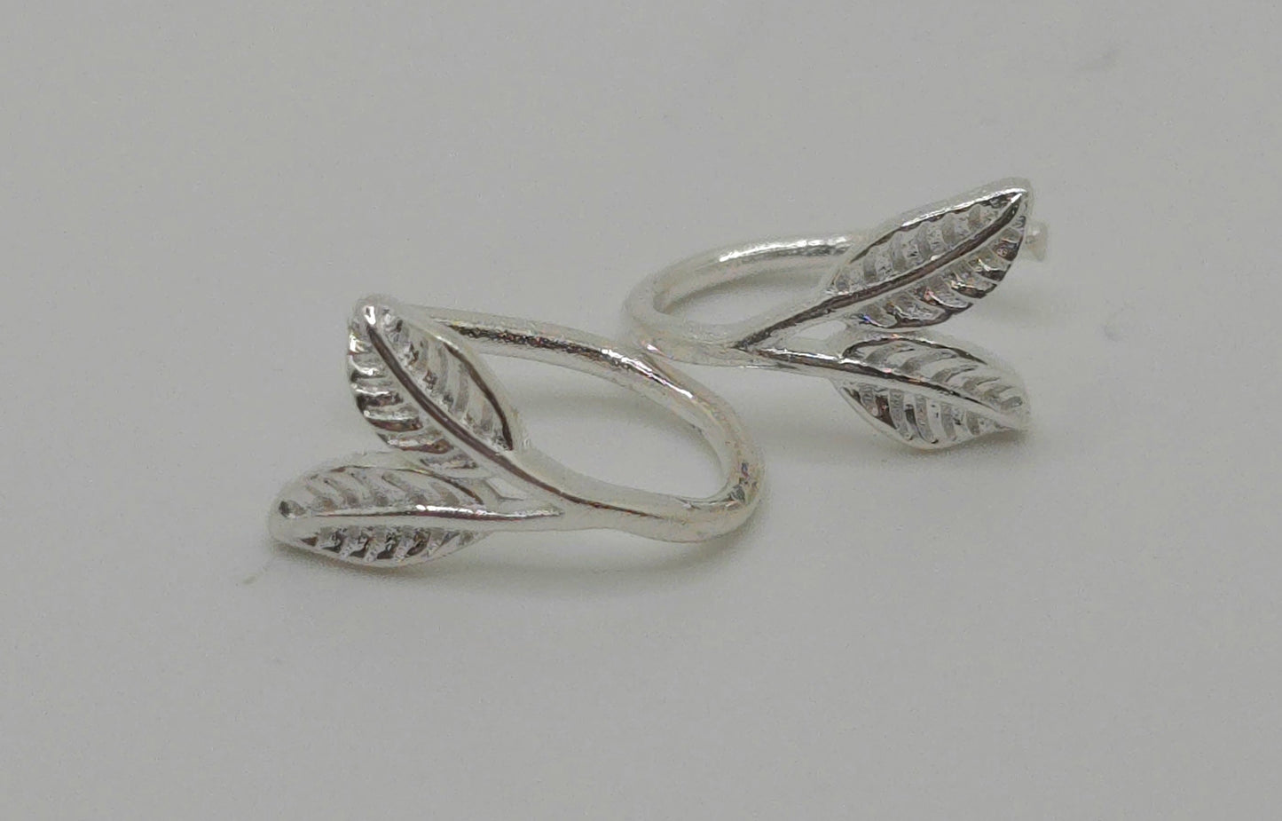 Forest Leaf Hook Earrings